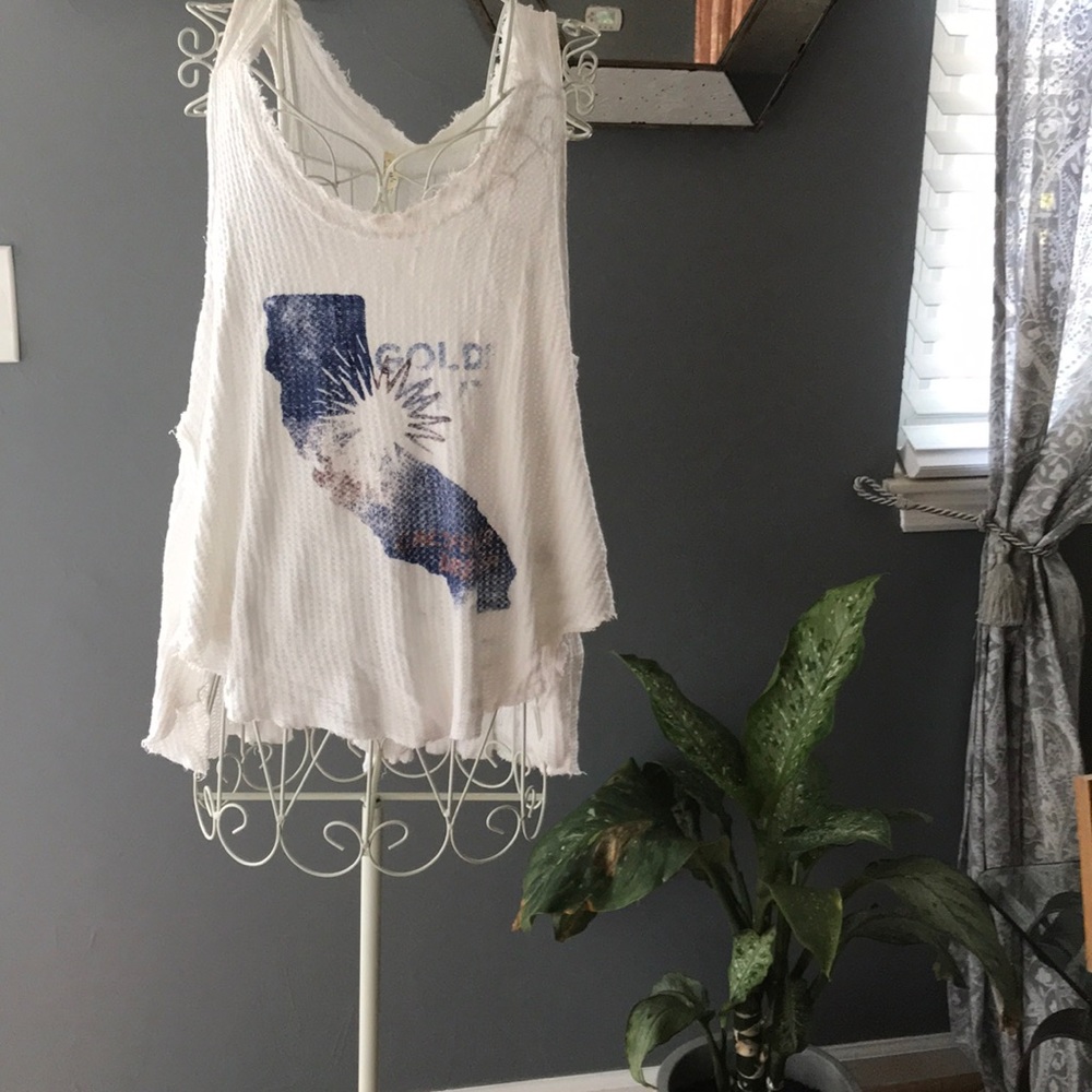 Free people thermal tank California